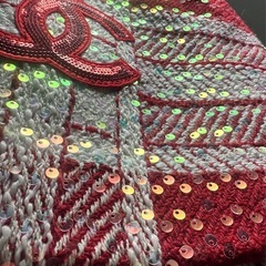 1/9　SOLDOUT【新品】CHANEL 海外イベント配布品ノベルティバッグ スパンコールの画像