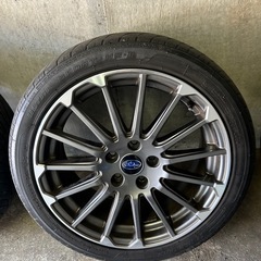 スバルレヴォーグvm STIホイール　225/45 18の画像