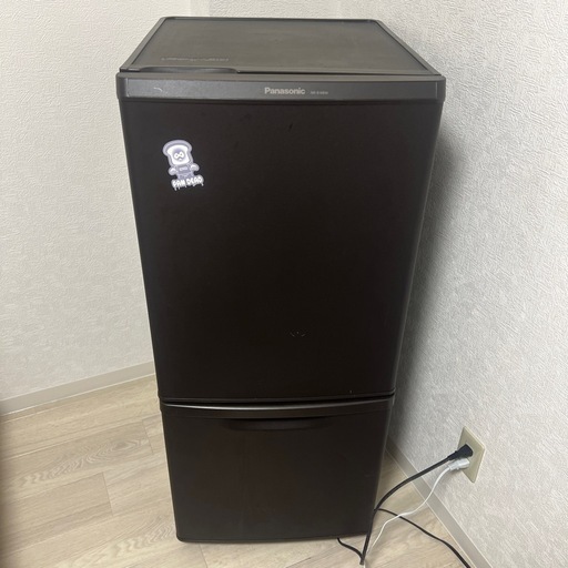 パナソニックNR-B14BW-T 冷蔵庫 マットビターブラウン [138L /2ドア /右開きタイプ]