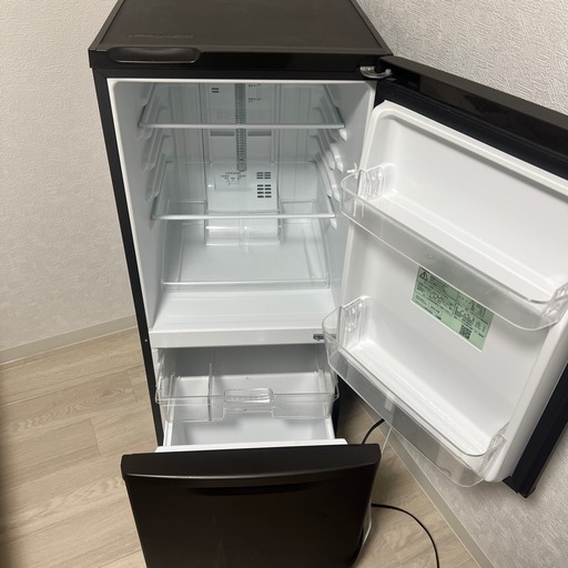 パナソニックNR-B14BW-T 冷蔵庫 マットビターブラウン [138L /2ドア /右開きタイプ]