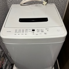 【志木市】アイリスオーヤマ 全自動洗濯機 5kg（IAW-T504）約1年半使用｜引っ越しのための画像