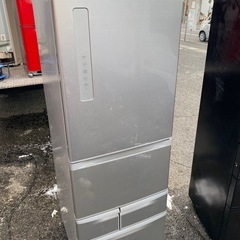 NO B774🌈福岡市内配送設置無料✨🌈GR-K41G-S 冷蔵庫 VEGETA（ベジータ） シルバー [410L /5ドア /右開きタイプ]の画像