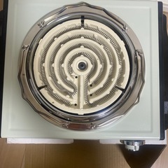 Toddy 電気調理器 コンロ アッシュホワイト コンパクトの画像