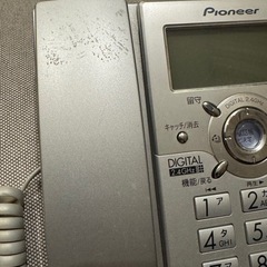 pioneer電話機1台+子機1台の画像