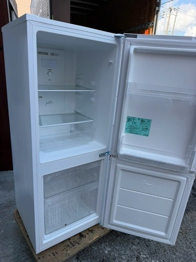 NO B767?福岡市内配送設置無料✨?ハイアール 140L 2ドア ファン式 冷蔵庫 JR-NF140N-W 2023年