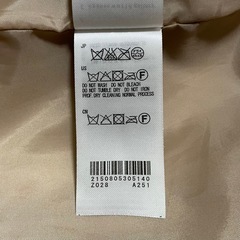 【E hyphen world gallery】レディース ダッフルコート ベージュの画像