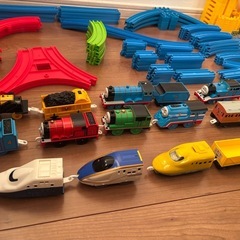 【最安値】プラレール 車両、レールまとめ売り の画像