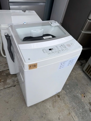 NO B756?福岡市内配送設置無料✨?6kg全自動洗濯機(NT60T1 ホワイト 2022年