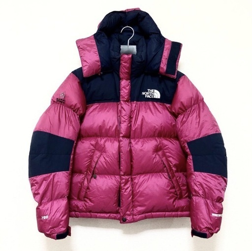 【海外限定カラー】THE NORTH FACE　バルトロ ダウンジャケット 正規品 ピンク ネイビー 本物 ノースフェイス 700フィ