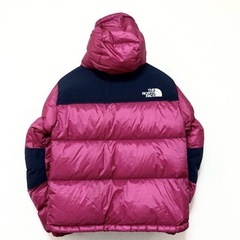 【海外限定カラー】THE NORTH FACE　バルトロ ダウンジャケット 正規品 ピンク ネイビー 本物 ノースフェイス 700フィルダウン ヌプシの画像