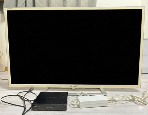 SHARP AQUOS 液晶テレビ 40インチ ホワイトLC-40F5