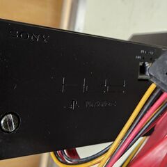 PS2 本体（SCPH-50000)＆ネットワークアダプタ等の画像