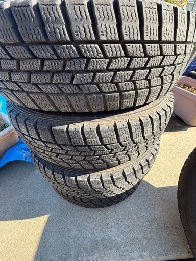 スタッドレスタイヤ4本セット、ホイール 付 155/65R14 75Q