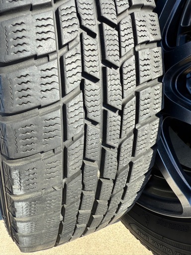 スタッドレスタイヤ4本セット、ホイール 付 155/65R14 75Q