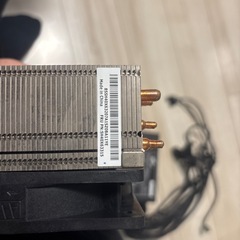 パソコン電源とcpuファンの画像