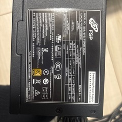 パソコン電源とcpuファンの画像