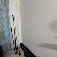 釣竿5本まとめの画像