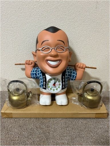 伊藤園　鶴瓶　ダンシングクロック 公式 【レア・新品未使用・非売品】伊藤園 鶴瓶ダンシングクロック