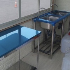 🆕キッチンカー　冷凍・冷蔵庫・キッチン備品付の画像