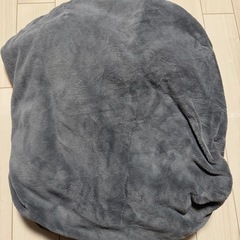 KJADA ダブル ボックスシーツ グレー 140x200cmの画像