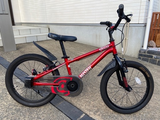 福岡市東区・新宮町 18インチ　
D-Bike MASTER＋  補助輪付き