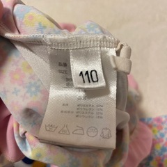 女の子水着2セット　110センチの画像