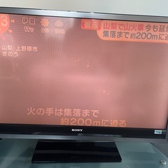 SONY ソニー液晶テレビ　40型の画像