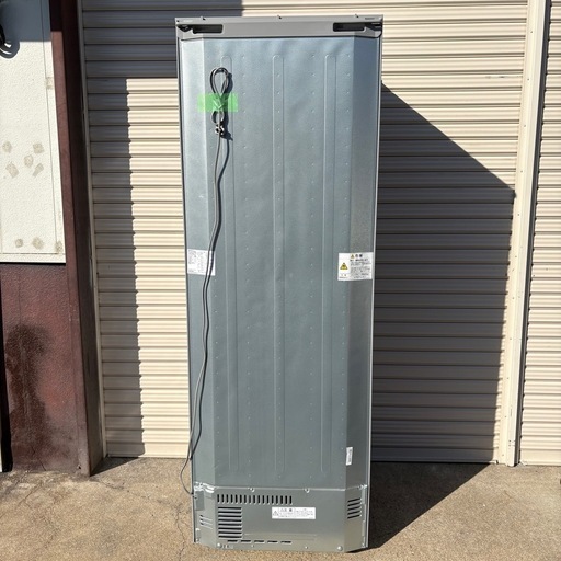 美品 AQUA ノンフロン冷凍冷蔵庫 355L AQR-36M2L 2022年製 シルバー