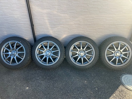 16インチスタッドレスタイヤホイール4本セットPCD114.3 (F) 八木原の