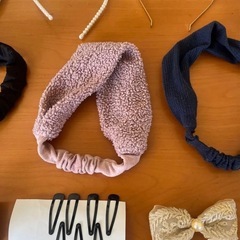 シュシュ　カチューシャ　ハンドメイド含むの画像