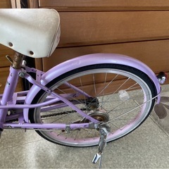 娘が乗っていた２０インチ子供用自転車の画像