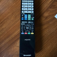 【美品】SHARP 40インチ液晶テレビ リモコン付き SHARP 40インチ 液晶テレビ +外付けHDD セット(美品) テレビは初期化済