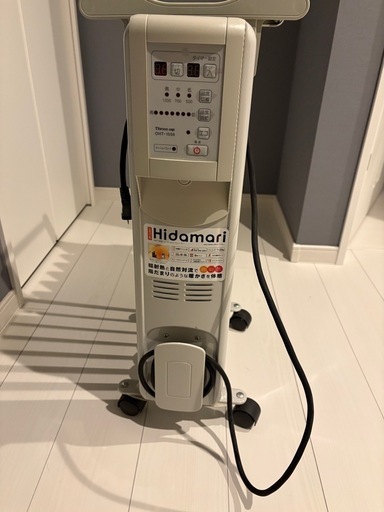 マイコン式オイルヒーターHidamari (天馬) つくばの季節、空調家電