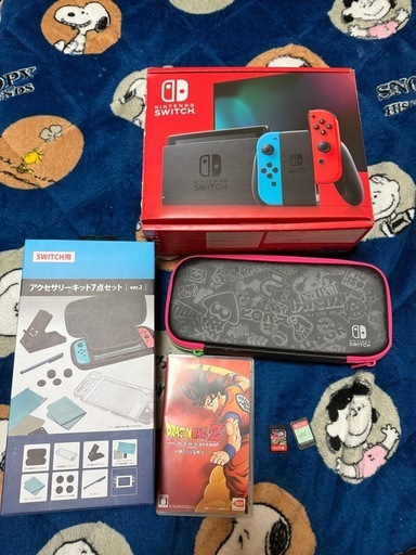 美品‼️Switch完品カセット付きケース付き