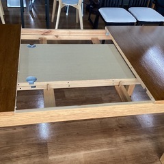伸長式ダイニングテーブル【町田市再生家具】252875の画像
