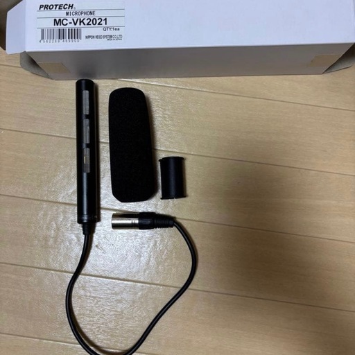 新品】PROTECH MC-VK2021/1高性能モノラルガンマイク (さき) 竜ケ水の