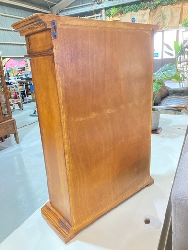 J9★アンティークウォールラック★ 飾り棚 キャビネット W45cm 壁掛け インテリア 店舗 ディスプレイ