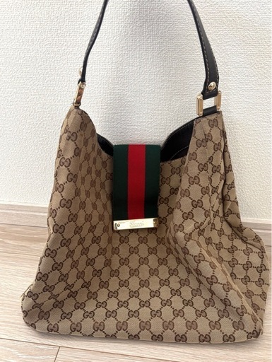 GUCCI GGキャンバス シェリーライン トートバッグ?