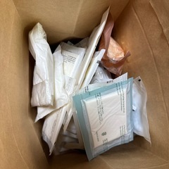 ホテルのアメニティたくさんの画像