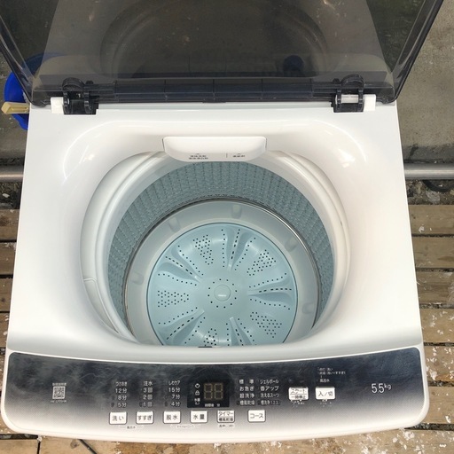 2022年製 ハイアール 全自動電気洗濯機 5.5kg JW-U55HK STの通販 