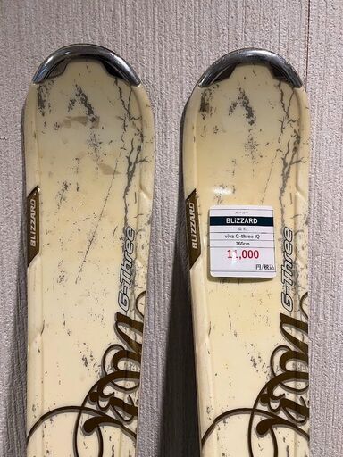 BLIZZARD　viva G-three IQ　スキー板160㎝ BLIZZARD viva G-three IQ スキー板160㎝