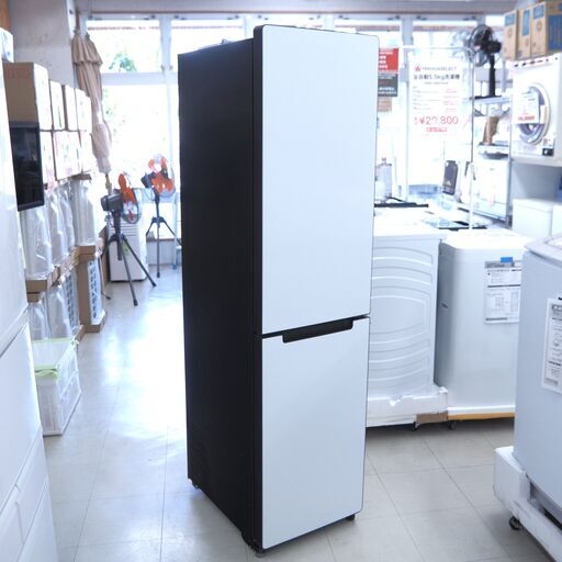 冷蔵庫　210L　2ドア　ハイアール　JR-SX21A（W）　未使用品　価格　49,800円