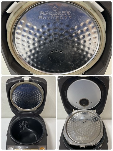 R056 ☀️ ZOJIRUSHI IH炊飯ジャー 5.5合炊き 15年製 NP-V10A ⭐ 動作確認済 ⭐ クリーニング済