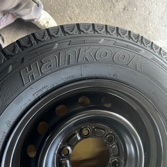25年製 新品 スタッドレス ホイール4本セット 195\80\R15  ハイエースなどに　の画像