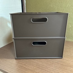ニトリ Nインボックス クォーターサイズ 2個セットの画像