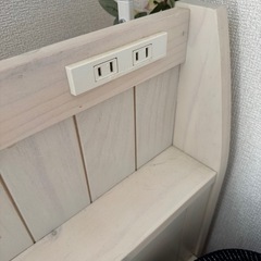 【無料】ニトリ シングル ベッドフレームの画像