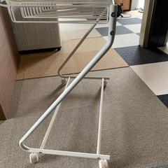 洗濯物ラック　ズボンハンガー　スラックスハンガーラックの画像