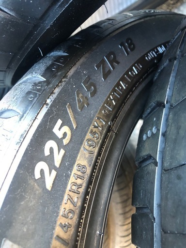 225/45R18ミシュラン1本取り付け無料