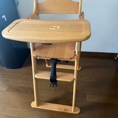 【取引成立】ベビーハイチェアの画像