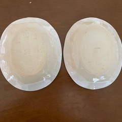（決定）楕円形お皿 2枚の画像